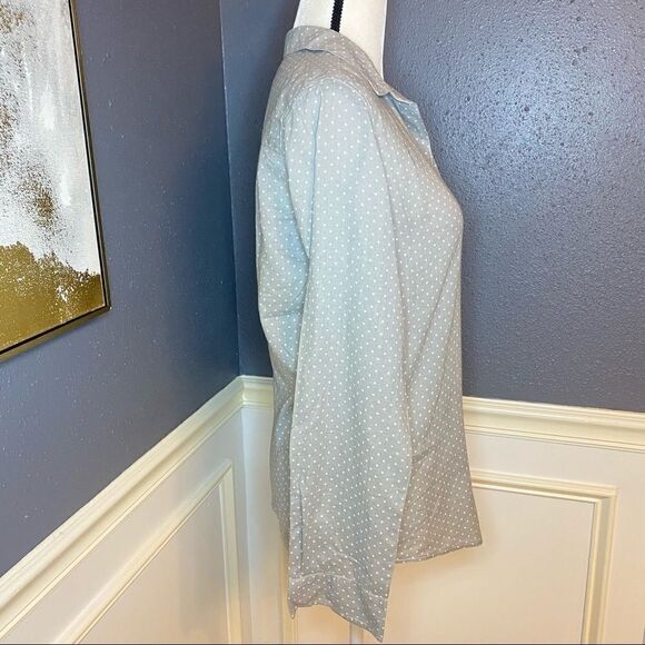 Frank & Eileen Barry Polka Dot Button Down Shirt - Picture 6 of 9